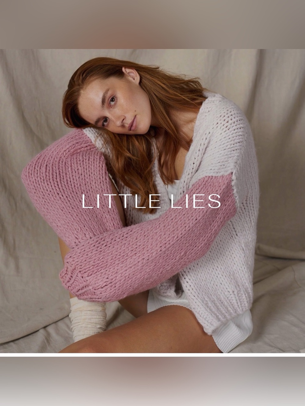 Little Lies by Anthropologie Mae colorblock cardigan, size S/M